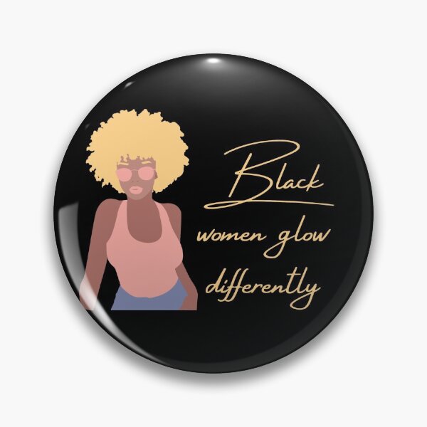Item preview,  Black Women Glow Differently 2 designed and sold by Nesro34.