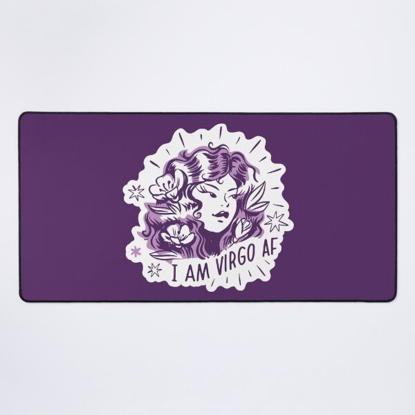 Item preview, Virgo Quotes I am Virgo AF Zodiac Sign Astrology designed and sold by TamGustam.