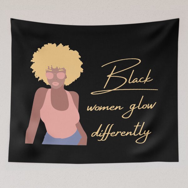 Item preview,  Black Women Glow Differently 2 designed and sold by Nesro34.
