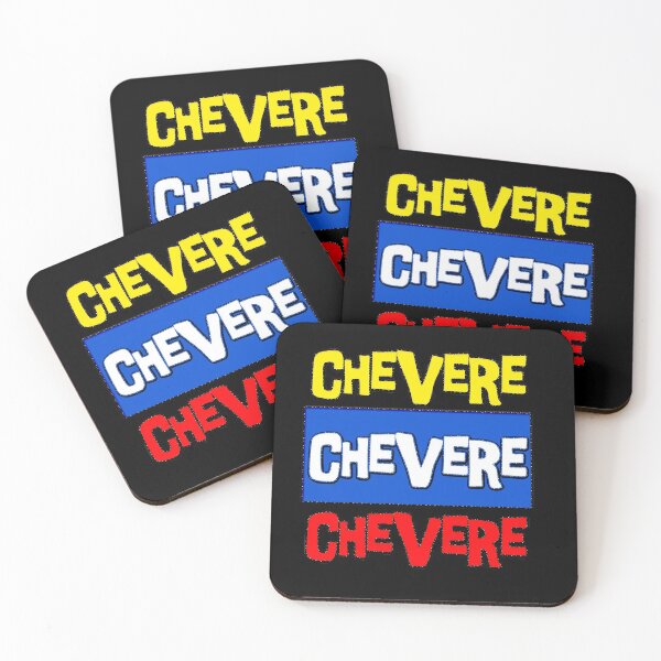 Item preview, Chevere Yellow, Blue, Red Typographic Venezuela Saying designed and sold by Nzgiftsandmore.