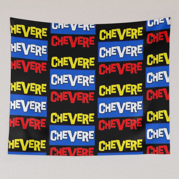 Item preview, Chevere Yellow, Blue, Red Typographic Venezuela Saying designed and sold by Nzgiftsandmore.
