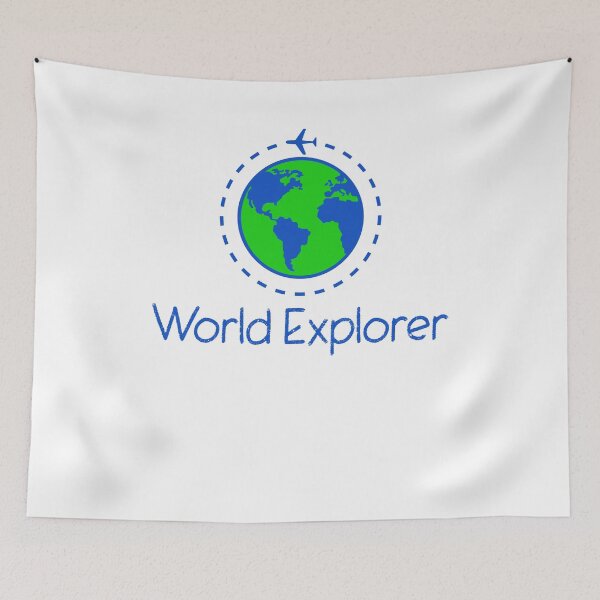 Item preview, World Explorer - Lifestyle designed and sold by Designs2Excite.