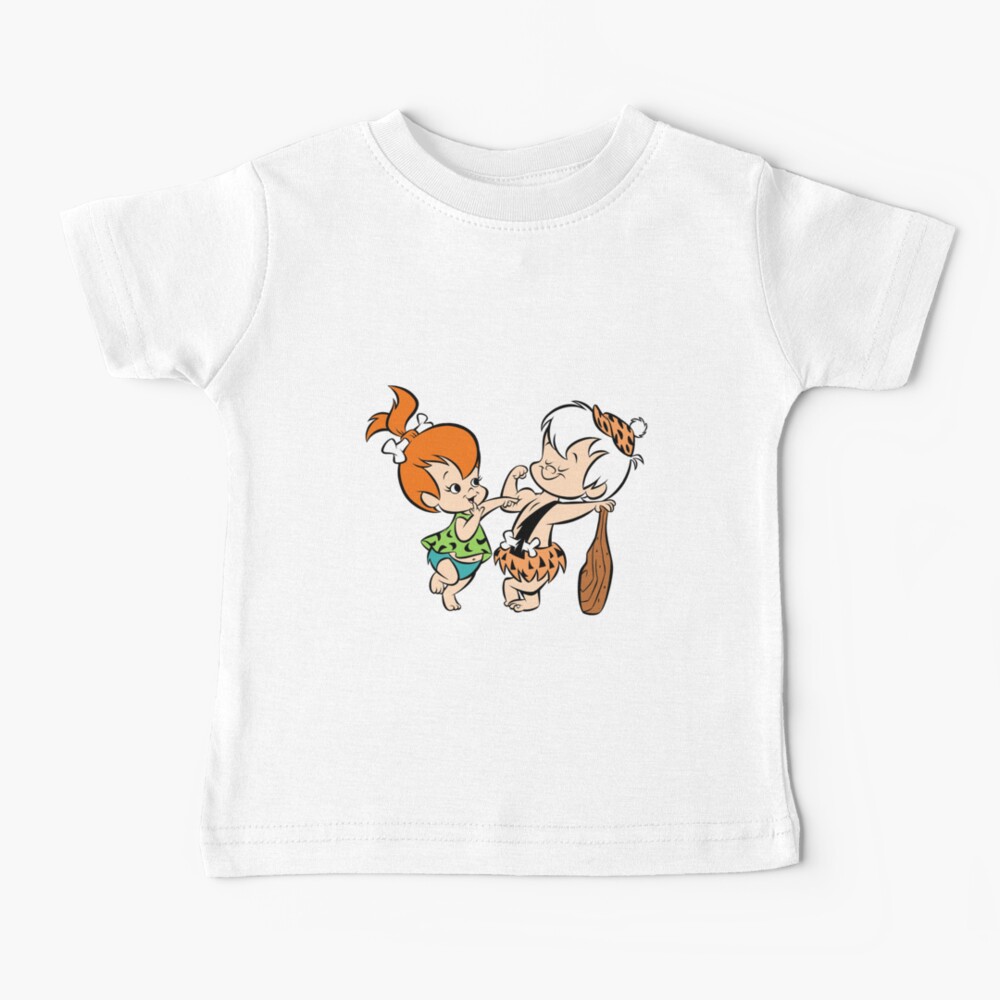 Pebbles and Bam Bam Muscles Baby T-Shirt