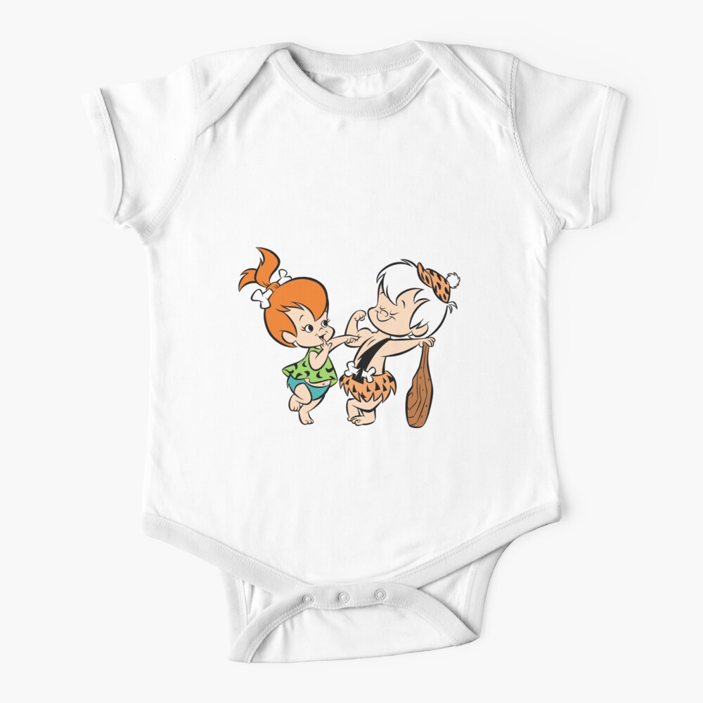 Pebbles and Bam Bam Muscles Baby One-Piece