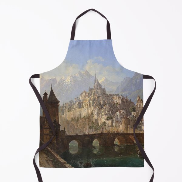 Item preview, Landscape with a Castle - Andreas Roller designed and sold by Vintage Designs +.