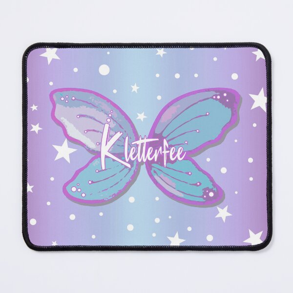 Item preview, Climbing fairy lettering and elven wings - Kletterfee designed and sold by MadandMean.