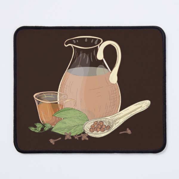 Item preview, Jug of Masala Chai Tea And Cup designed and sold by Alicia Chee.