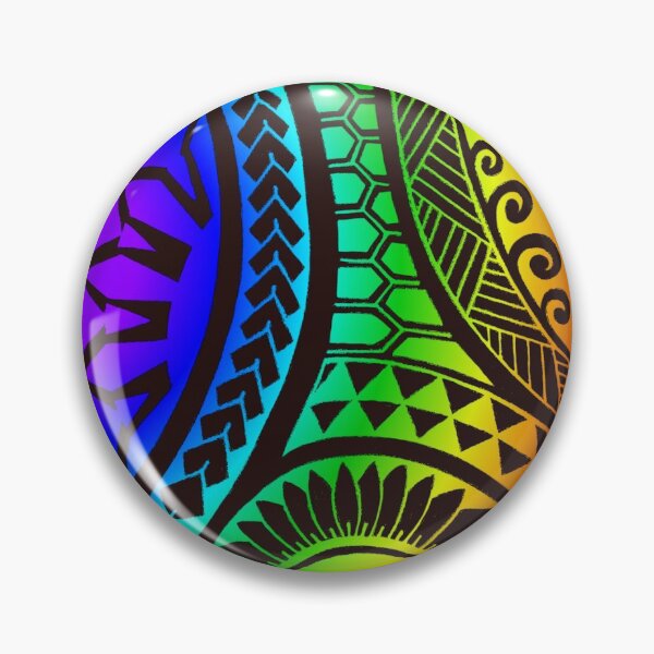 Item preview, Neon polynesian samoan tribal designed and sold by attracdionz.