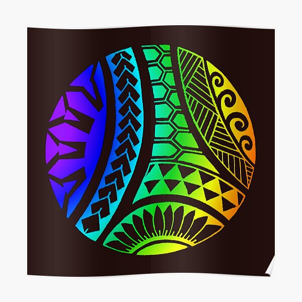 Polynesian Design Basketball Jersey – Atikapu