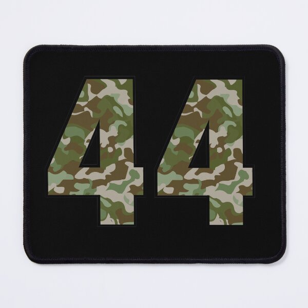 Item preview, Army Camo Number Forty-four Veteran Lucky Number 44 designed and sold by Urosek.