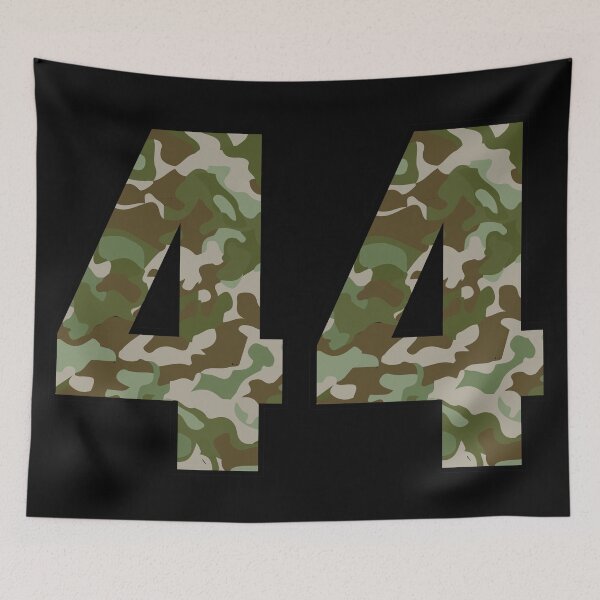 Item preview, Army Camo Number Forty-four Veteran Lucky Number 44 designed and sold by Urosek.