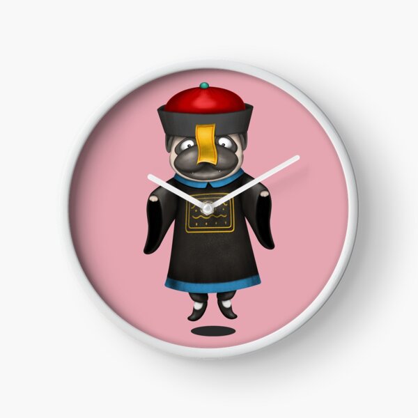 Item preview, Funny Pug In Chinese Zombie Costume designed and sold by Luan Huynh.