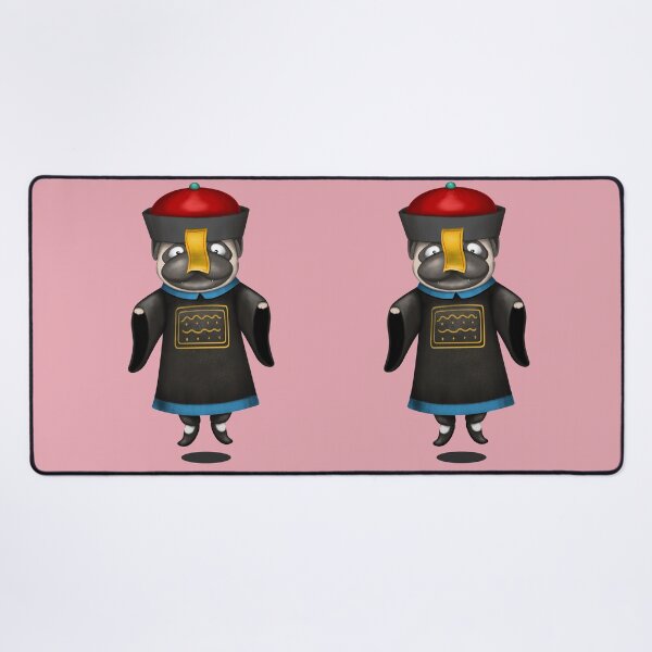 Item preview, Funny Pug In Chinese Zombie Costume designed and sold by Luan Huynh.