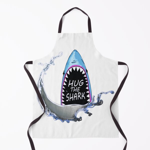 Artikelvorschau, Hug The Shark Grafik Ein blauer Hai entworfen und verkauft von OLYmonophil.