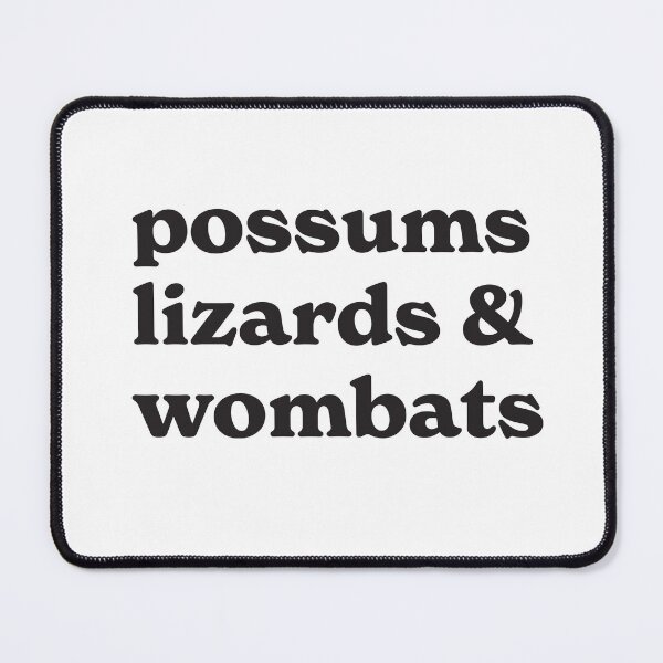 Item preview, possums, lizards & wombats designed and sold by field3.