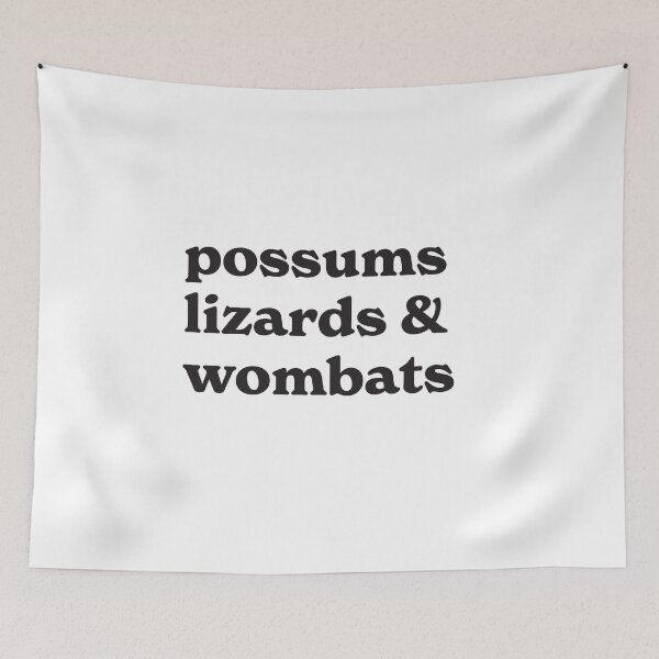 Item preview, possums, lizards & wombats designed and sold by field3.