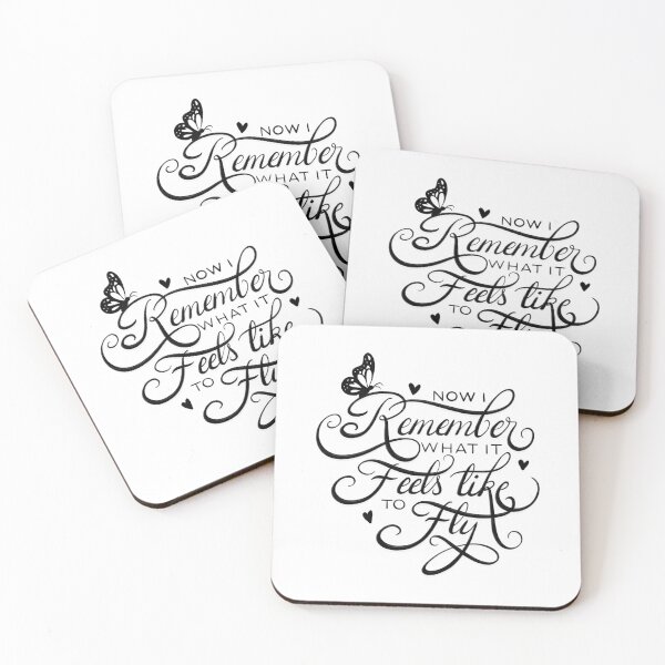 Item preview, Now I remember what it feels like to fly designed and sold by LetterMeASong.