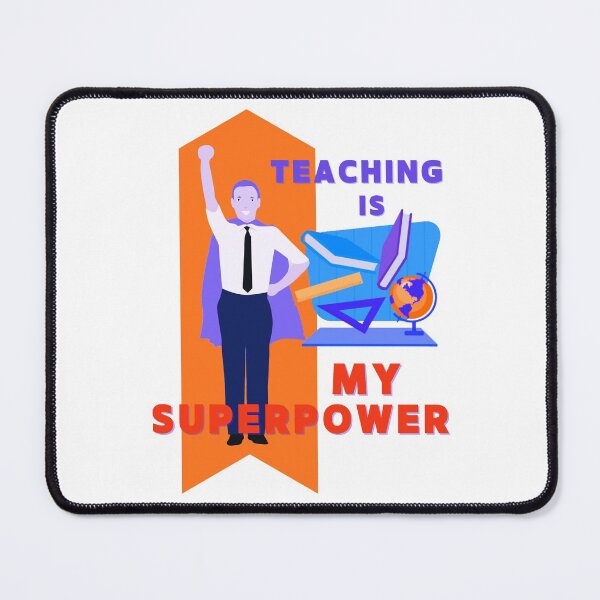 Item preview, TEACHING IS MY SUPERPOWER designed and sold by LaBelleMaison.