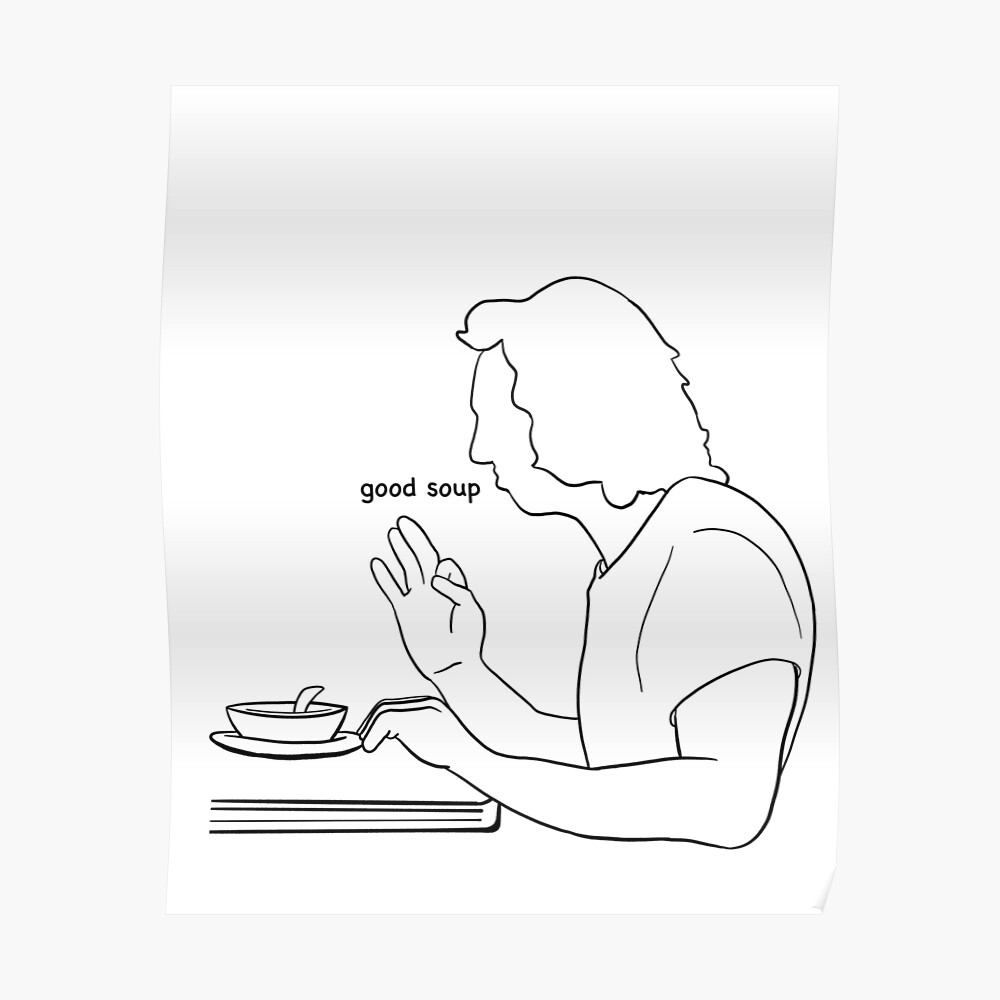 Adam Driver Good Soup Sticker By Taracsanders Redbubble Adam Driver Good Soup Sticker By Taracsanders Redbubble