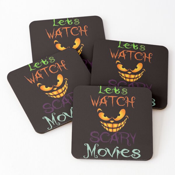 Item preview, let's watch scary movies scary face halloween horror nights Girls Gift Boys Gifts designed and sold by DrGamyx.