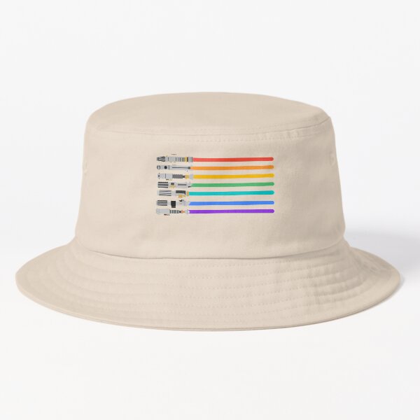 Pride Lightsabers Bucket Hat