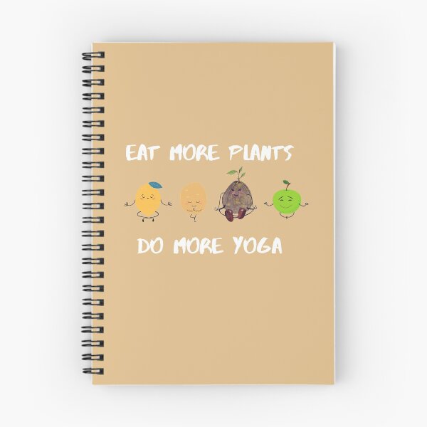 Item preview, Eat more plants and do more Yoga sticker designed and sold by dastore22.