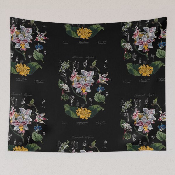 Item preview, Vintage Botanical Flowers Illustration designed and sold by Naturalist Prints.