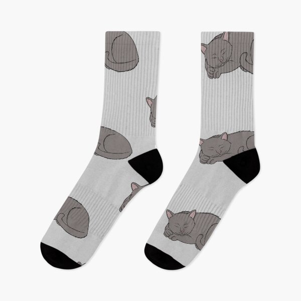 Item preview, Sleeping Gray Cat: I designed and sold by rmcbuckeye.