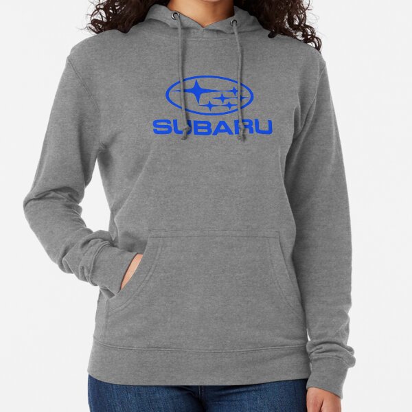 Logo Subaru bleu Sweat à capuche léger