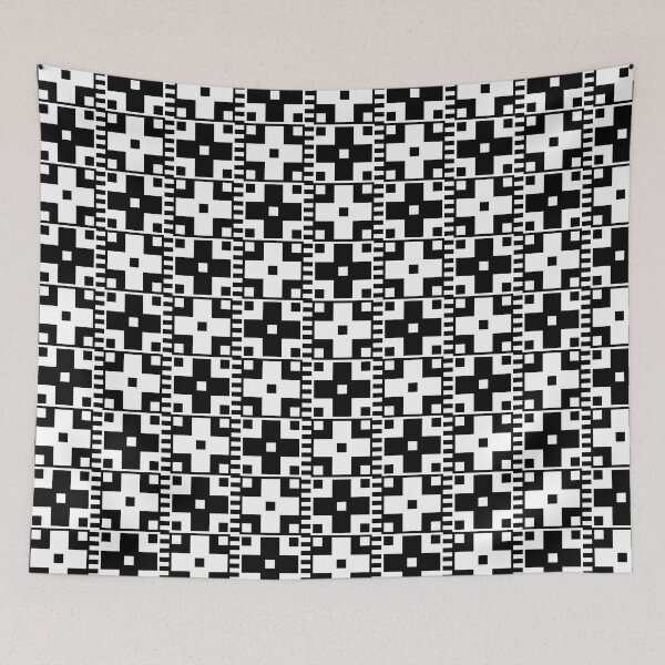 Item preview, Gaucho Pampa Pattern 03 B&W designed and sold by Pablo Pereyra.