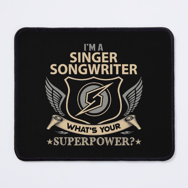 Item preview, Singer Songwriter T Shirt - Superpower Job Gift Item Tee designed and sold by merystowe1.
