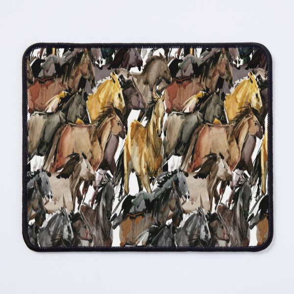 Item preview, horses runing seamless pattern. Wild western background. designed and sold by TeeFashionShop.