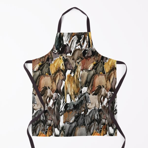 Item preview, horses runing seamless pattern. Wild western background. designed and sold by TeeFashionShop.