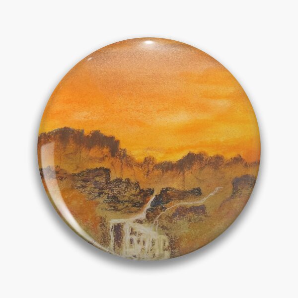 Item preview, A Sunset Waterfall designed and sold by Scott and Mary Schneider art_photography.