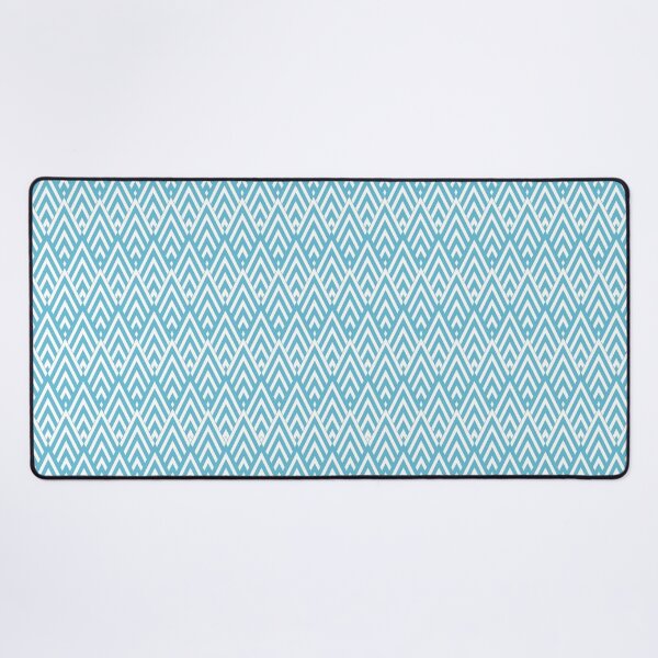 Item preview, Art Deco Triangles - Turquoise designed and sold by NolkDesign.