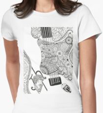Music is my relligion - 2 Women's Fitted T-Shirt