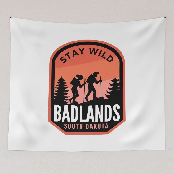 Item preview, Badlands South Dakota Hiking in Nature designed and sold by HalpinDesign.