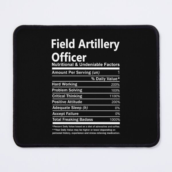 Item preview, Field Artillery Officer T Shirt - Nutritional And Undeniable Factors Gift Item Tee designed and sold by oldsbyisai.
