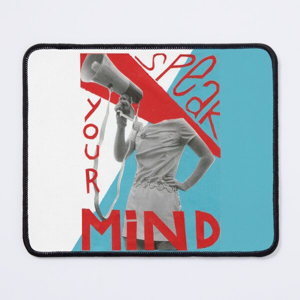 Item preview, SPEAK YOUR MIND designed and sold by NumbLock.