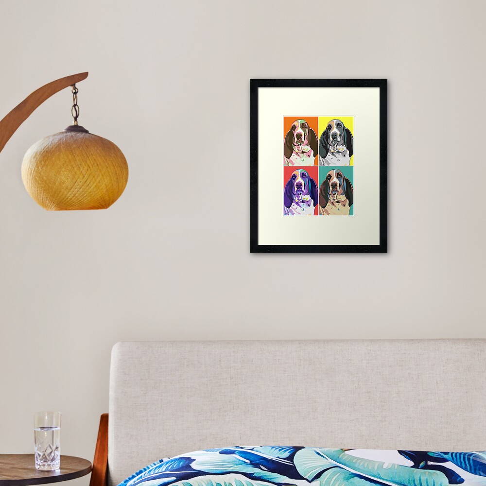 Item preview, Framed Art Print designed and sold by colorpooch.