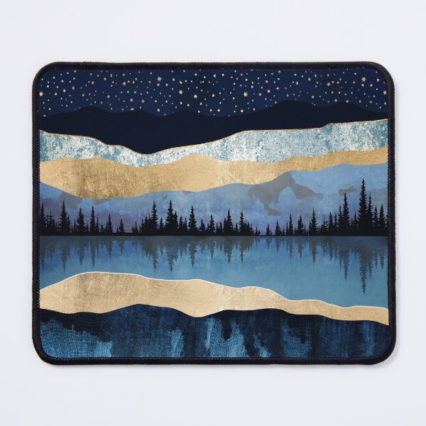 Midnight Lake Mouse Pad