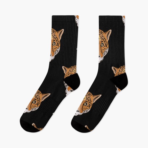 Item preview, Seamless geometrical pattern with leopard or jaguar faces and polka dots. designed and sold by TeeFashionShop.