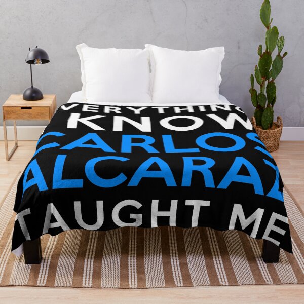 Item preview, Everything I know - Carlos Alcaraz designed and sold by 2Girls1Shirt.