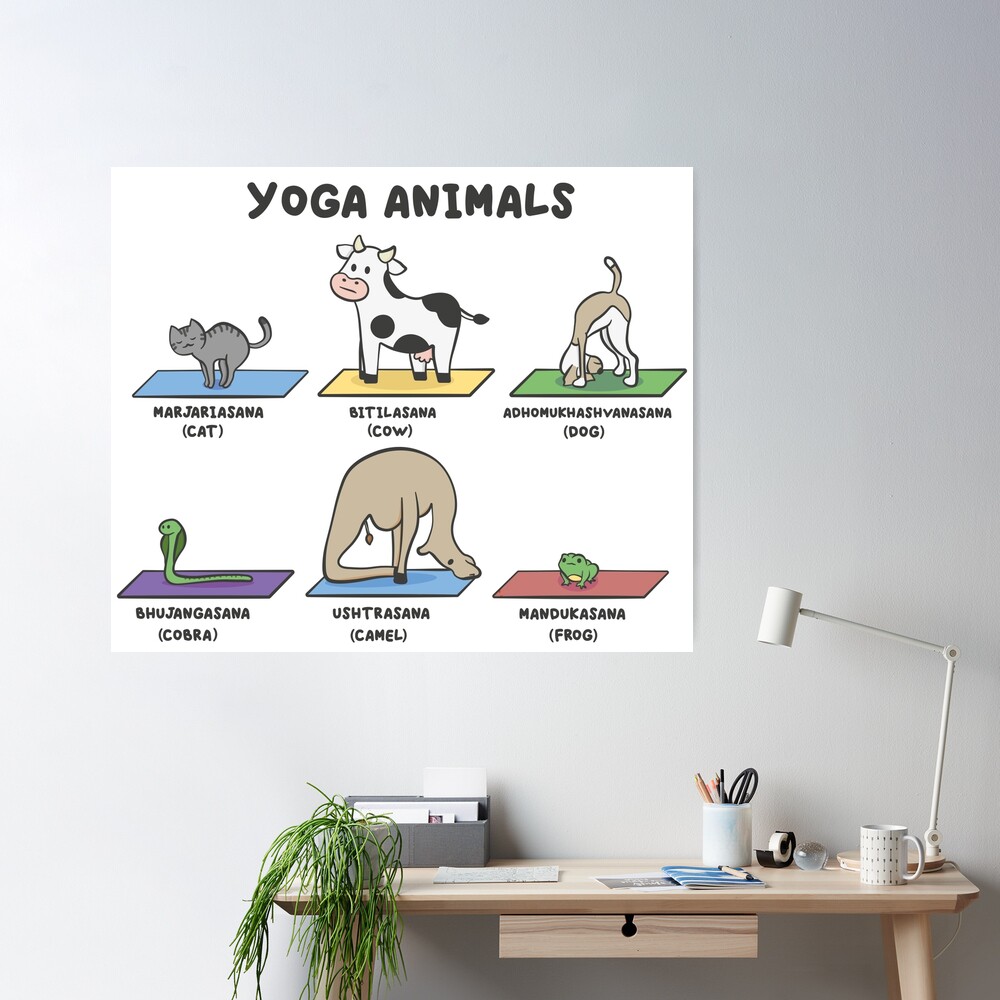 MQ6547OCB-B1x10 ZOO YOGA: 10 Assorted, Blank Square-Top, All Occasions  Cards Featuring Fun and Flexible Zoo Animals Practicing Various Yoga Poses  with Envelopes by The Best Card Company - Walmart.com