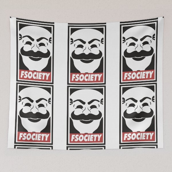 Item preview, FSOCIETY - MR ROBOT - ELLIOT ALDERSON designed and sold by PrinceDesigns.