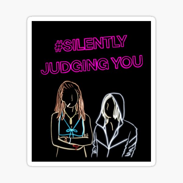 Item preview, Chishiya and Kuina Silently judging you alice in borderland aib neon sign designed and sold by Lemonshaaark.