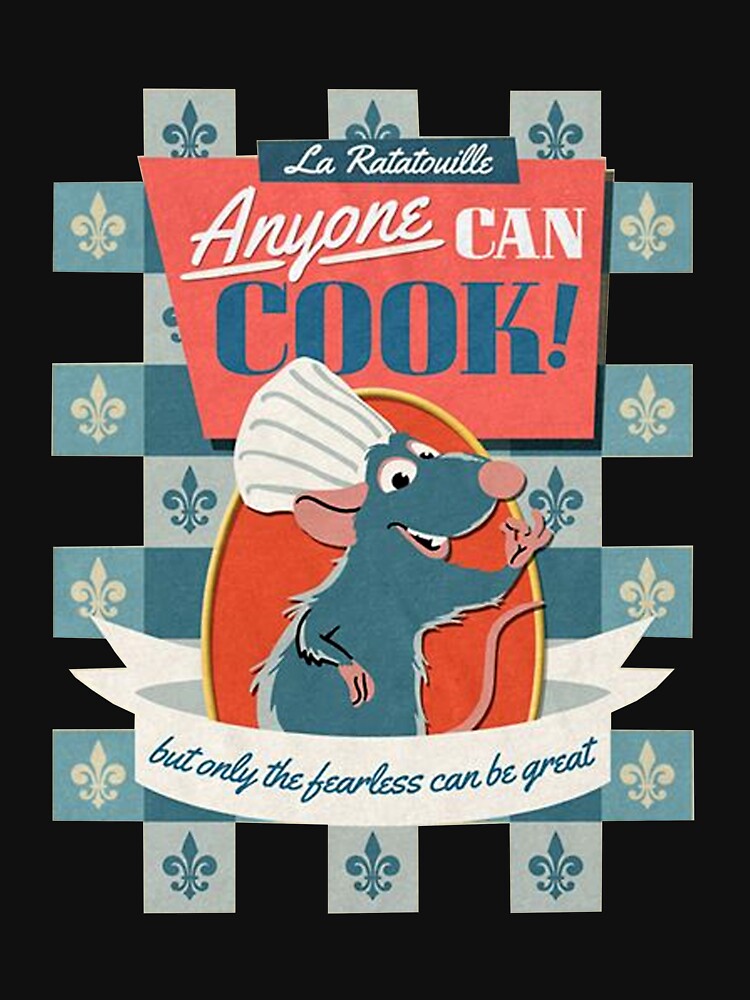 "Teegogo AnyonecanCookbutonlyTheFearlesscanLookThisGreat