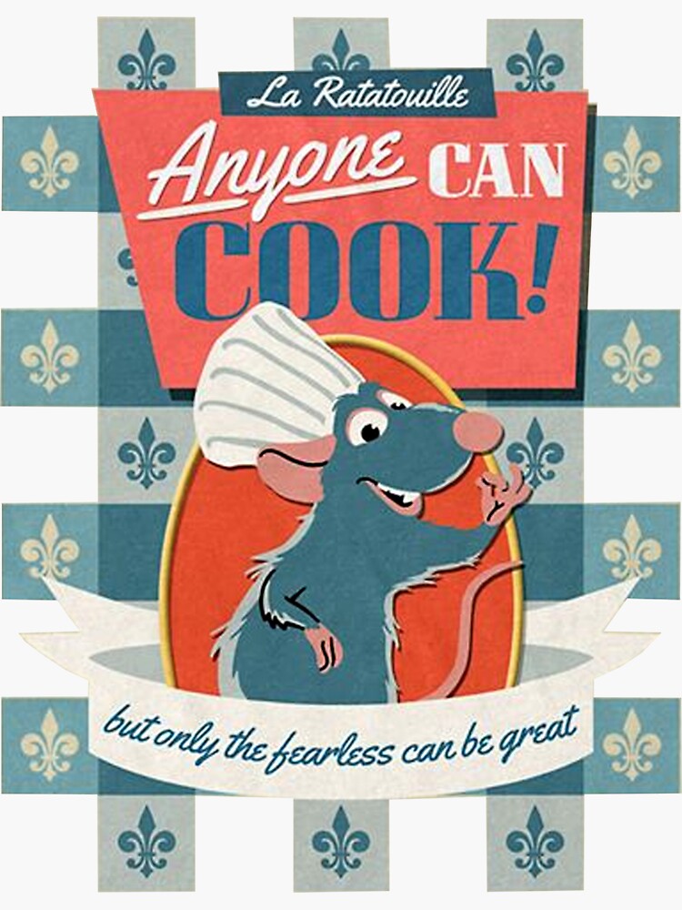 "Teegogo AnyonecanCookbutonlyTheFearlesscanLookThisGreat