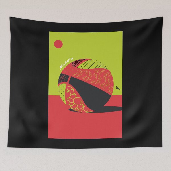 Item preview, Atlanta NBA Teams, Fan Art designed and sold by jkahindo.