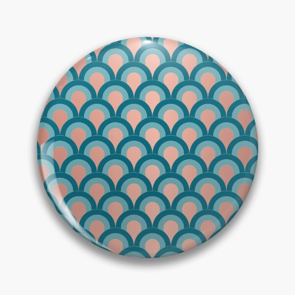 Item preview, Art Deco Circles - Sunrise designed and sold by NolkDesign.